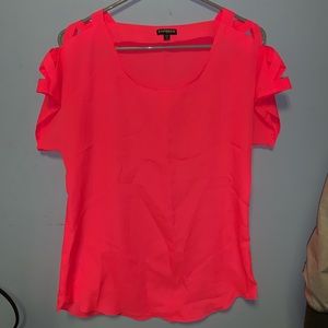Womans hot pink blouse